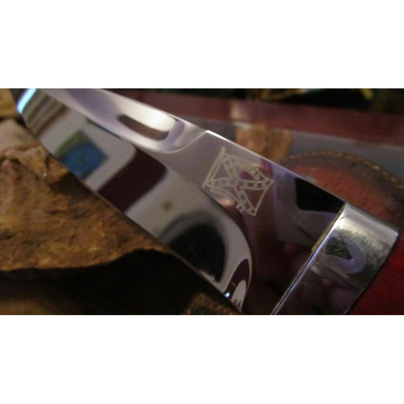 Walter Brend custom made Knife Mirror Hi-Polished Blade Serial 002