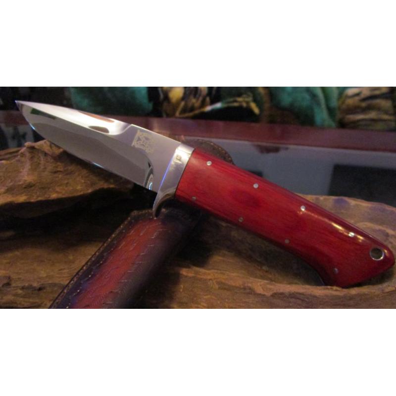 Walter Brend custom made Knife Mirror Hi-Polished Blade Serial 002