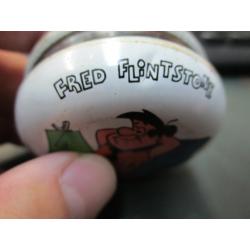 Vintage Fred Flintstone Tin YOYO