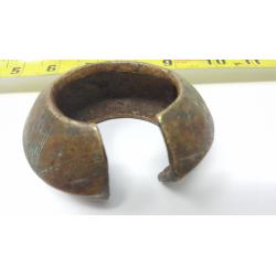 Manilla African Bronze Slave Trade Bracelet