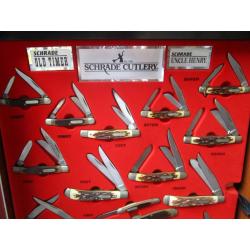 Schrade Hardware store display over 30 years old!!!