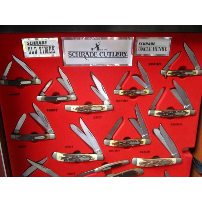 Schrade Hardware store display over 30 years old!!!