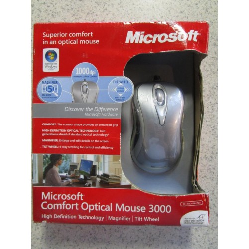 Microsoft Comfort Optical Mouse 3000