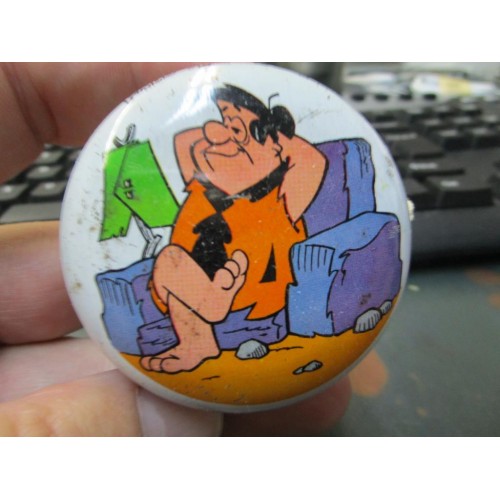 Vintage Fred Flintstone Tin YOYO